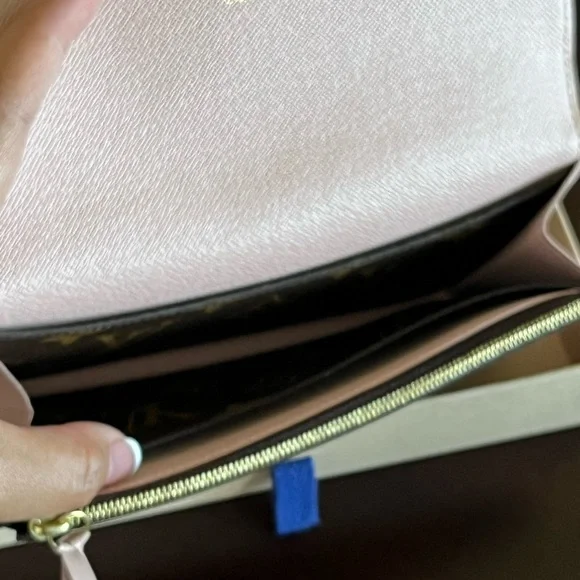 Louis Vuitton Brown and Pink Wallet - Picture 3 of 8